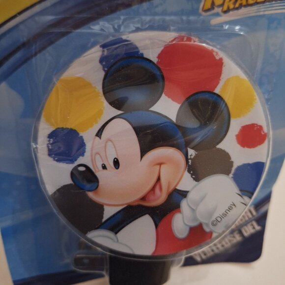 Disney Junior Mickey Mouse LED Night Light Rotating Shade Roadster Racers - Picture 2 of 7
